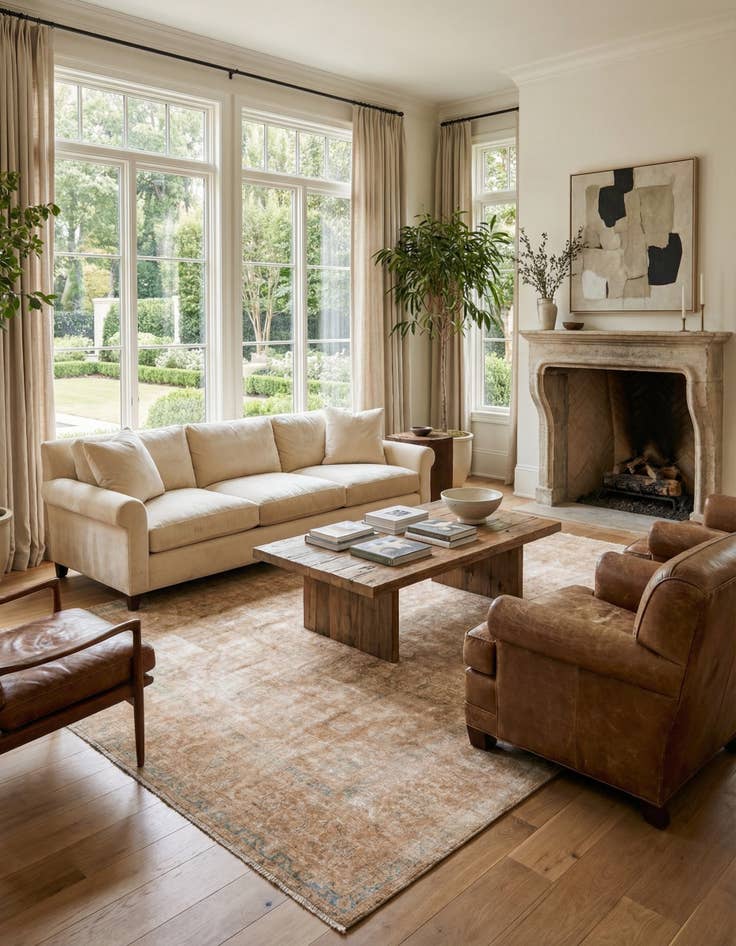 Detail image of  9' 9 x 13' 4  Hand Knotted Ultra Vintage Persian Wool Rug