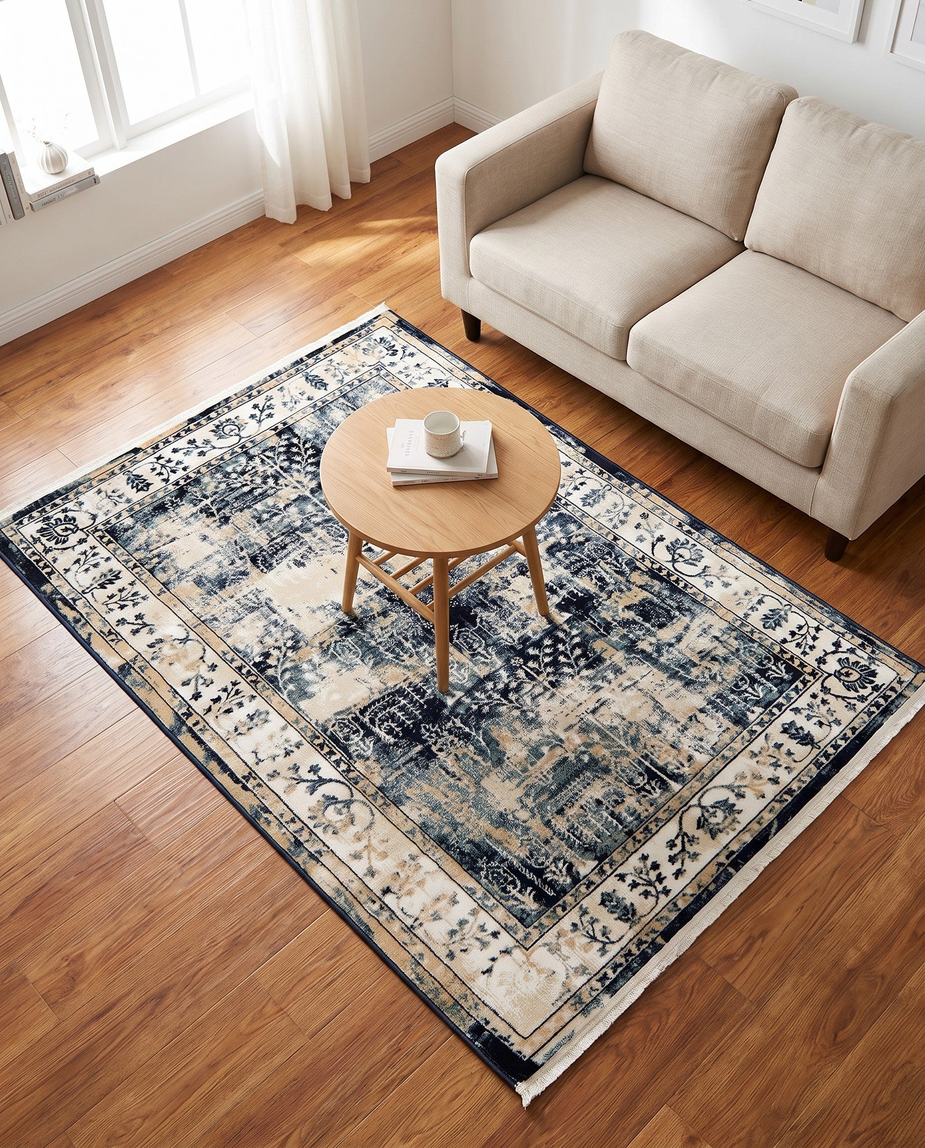 4' x 6' Nain Design Rug
