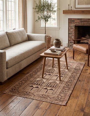 3' 4 x 6' 1 Hand Knotted Ultra Vintage Persian Wool Rug