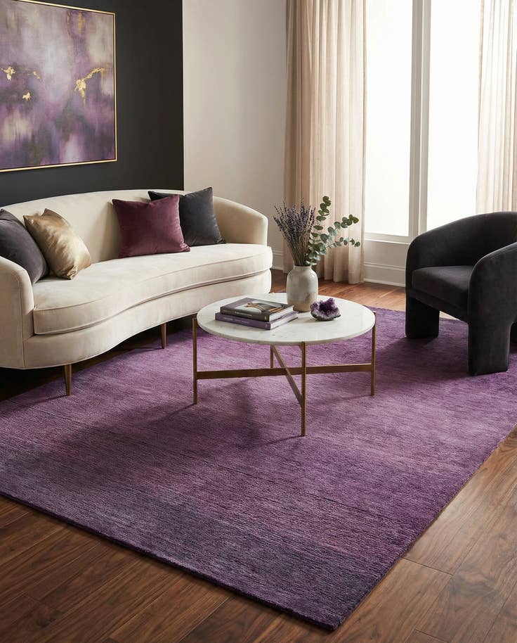 Detail image of 5' 4 x 7' 7 Hand Knotted Darya Wool Rug