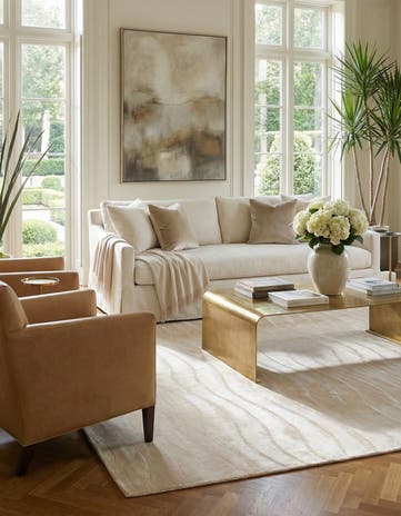 5' 7 x 7' 9 Hand Knotted Darya Wool Rug