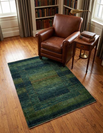 2' 10 x 4' Hand Knotted Kashkuli Rug
