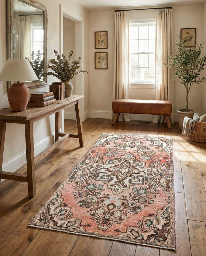 3' 1 x 5' 5 Hand Knotted Ultra Vintage Persian Wool Rug