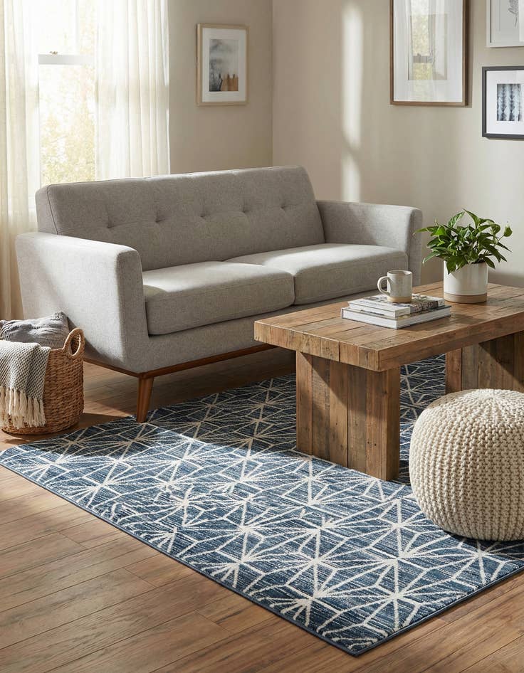 Detail image of Jill Zarin 4' x 6' Uptown Fifth Avenue Rug