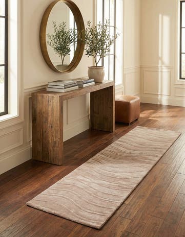 2' 7 x 9' 10 Hand Knotted Darya Wool Runner Rug