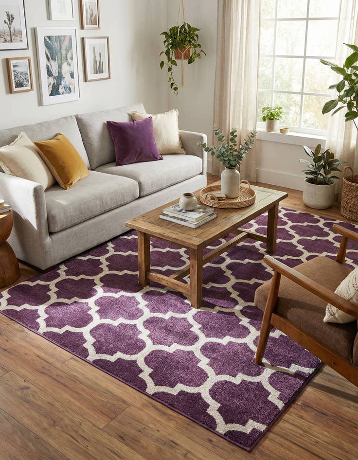 Detail image of  7' x 10' Lattice Rug