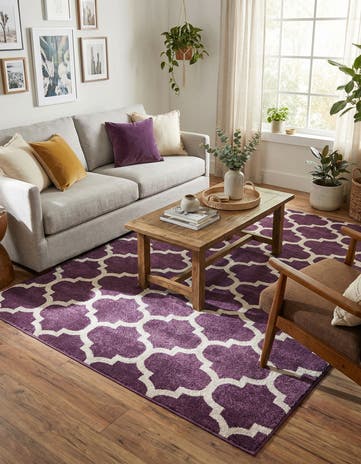 7' x 10' Lattice Rug