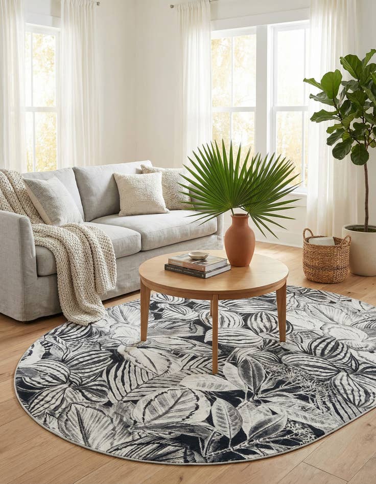 Detail image of 7' 10 x 10' Blossom Oval Rug