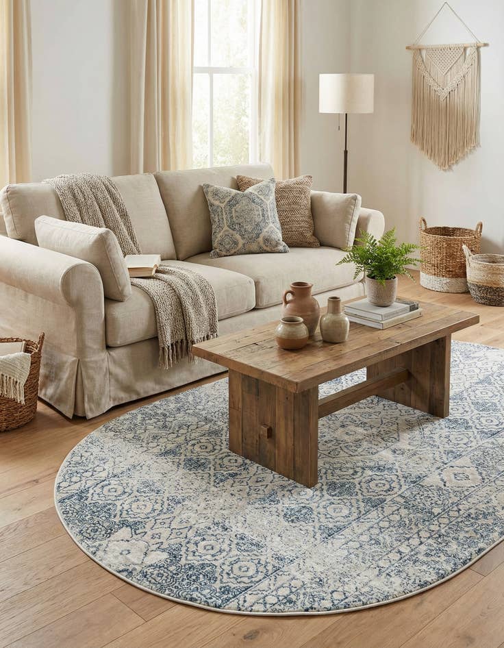 Detail image of 4' x 6' Newport Oval Rug