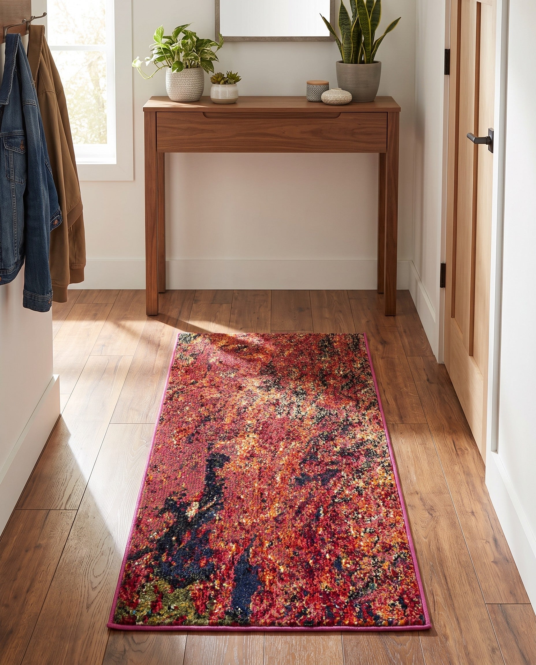 2' x 4' Washable Haerfest Runner Rug
