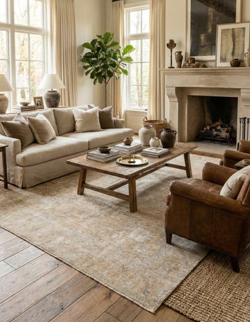 9' 4 x 12' 10 Hand Knotted Ultra Vintage Persian Wool Rug