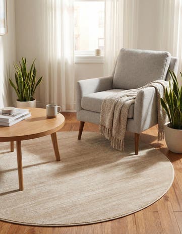 Jill Zarin 5' 3 x 5' 3 Uptown Madison Avenue Round Rug