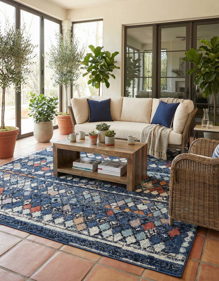 Detail image of 10' x 13' Morocco Rug