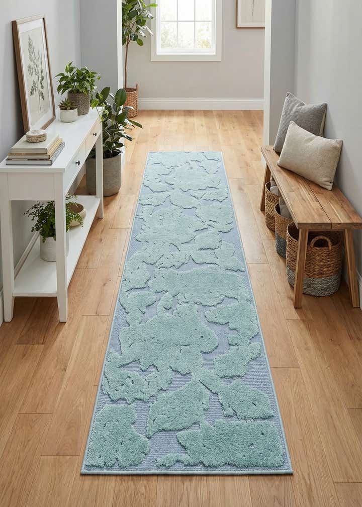 2' x 10' Easy-Clean Aruba Indoor / Outdoor Runner Rug