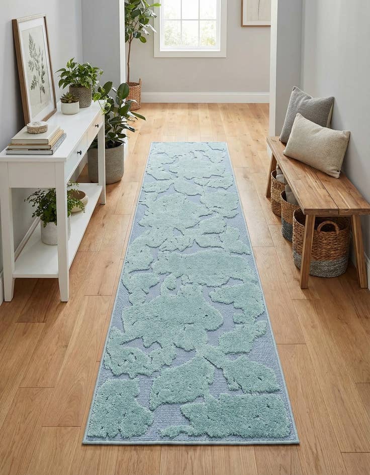 Detail image of 2' x 10' Easy-Clean Aruba Indoor / Outdoor Runner Rug