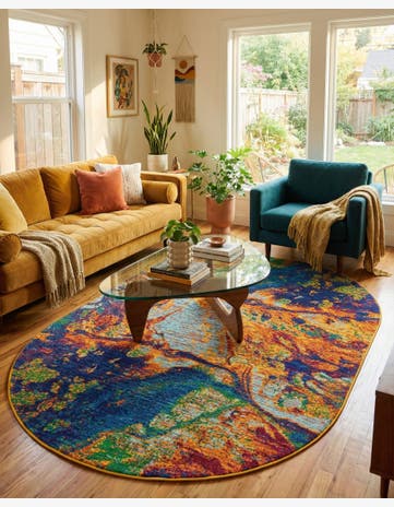 Calypso Oval Rug