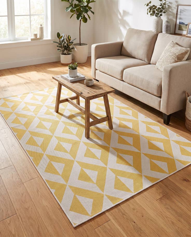 Detail image of 4' x 6' Easy-Clean Jill Zarin Napa Indoor / Outdoor Rug