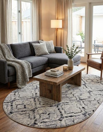 5' x 8' Tucson Oval Rug