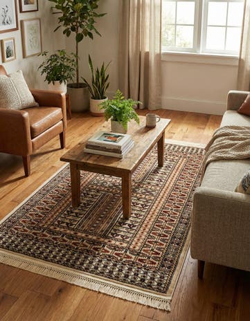 4' x 6' Bokhara Rug