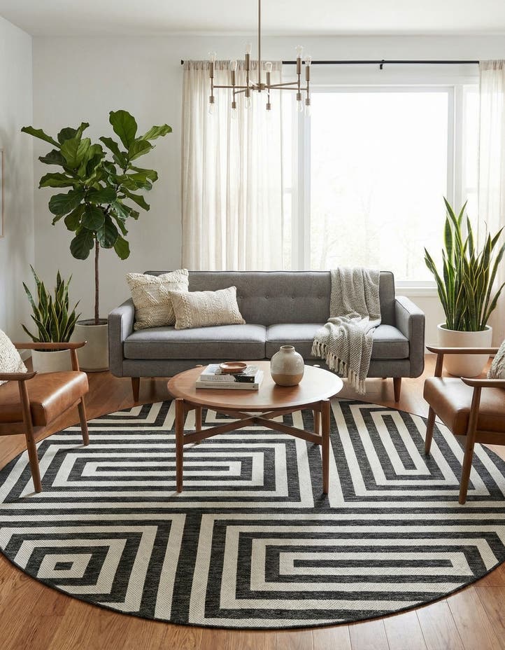10' x 10' Easy-Clean Modern Indoor / Outdoor...
