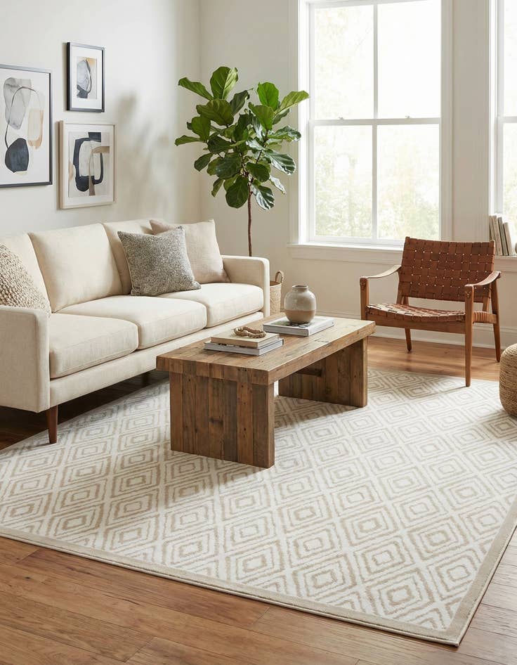 Detail image of 10' 8 x 10' 8 Hermitage Square Rug