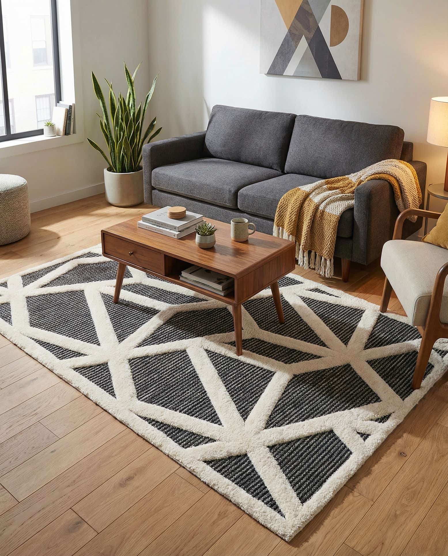 4' x 6' Prismatic Rug
