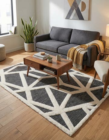 4' x 6' Prismatic Rug