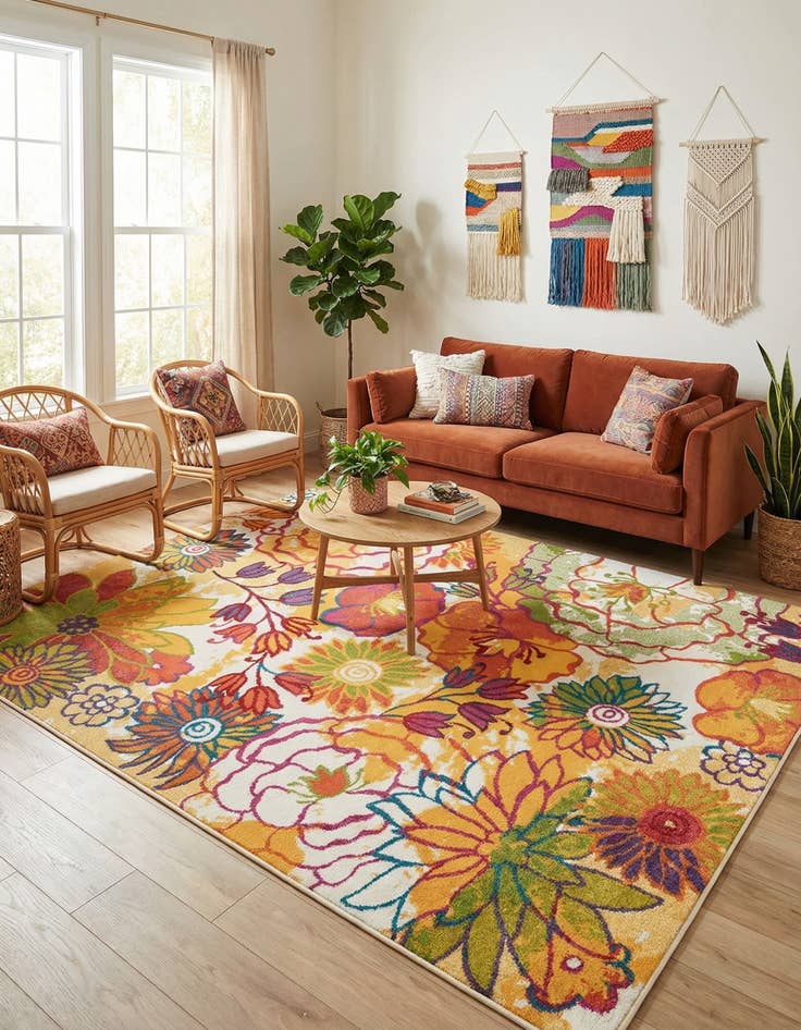 Detail image of 10' x 13' Florence Rug