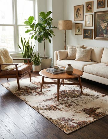 3' x 5' 4 Hand Knotted Ultra Vintage Persian Wool Rug