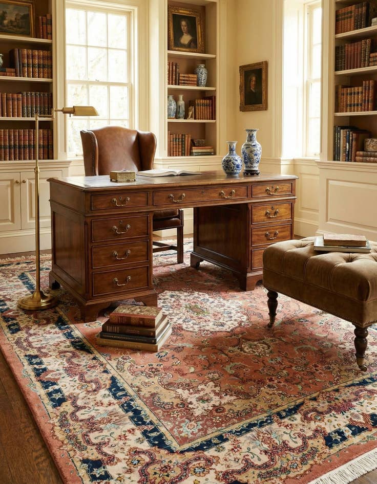 Detail image of  5' x 6' 11 Tabriz Rug