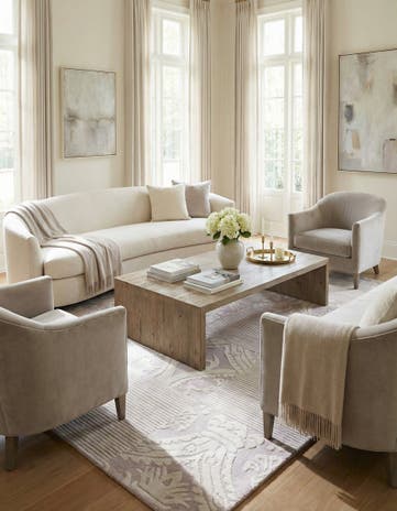 5' 10 x 7' 10 Hand Knotted Darya Wool Rug