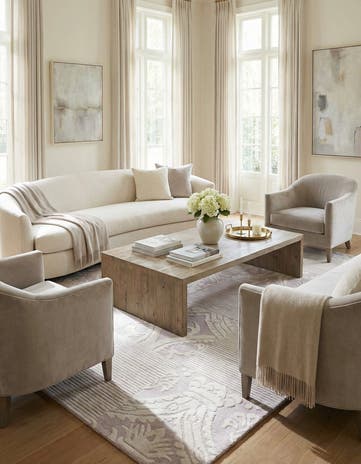 5' 10 x 7' 10 Hand Knotted Darya Wool Rug