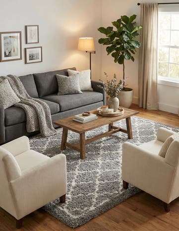 9' x 12' Infinity Shag Rug