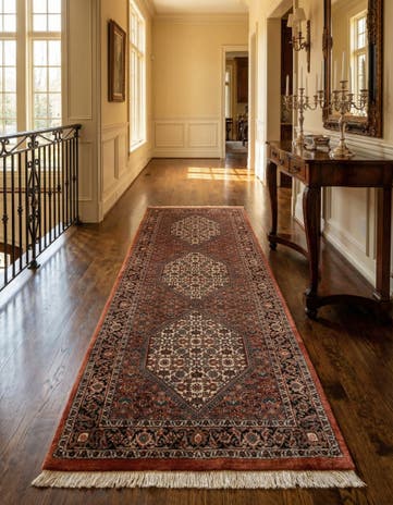 2' 5 x 6' 10 Bidjar Wool Runner Rug