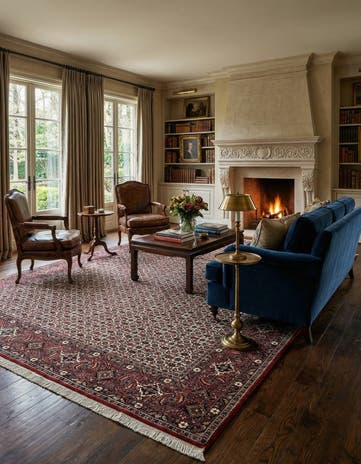 6' 7 x 9' 11 Bidjar Wool Rug