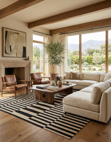 10' 2 x 13' Hand Woven Kilim Modern Wool Rug