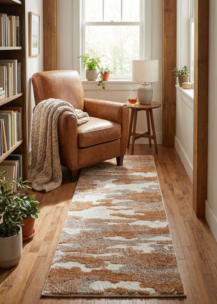 2' x 6' Sepia Runner Rug