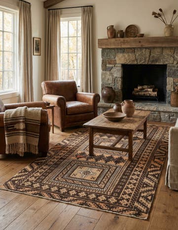 3' 9 x 7' 3 Hamedan Rug