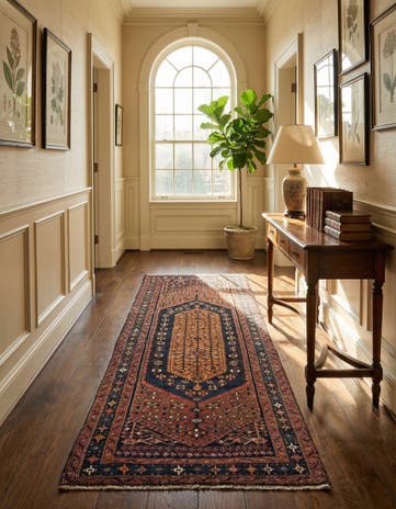 4' x 9' 6 Hamedan Rug