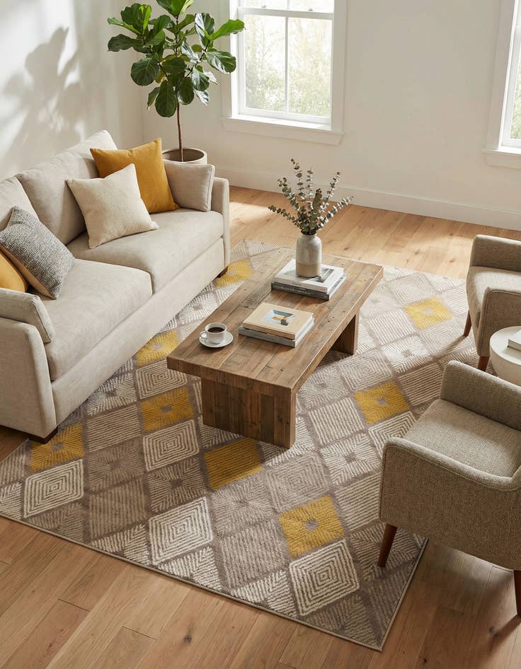 Detail image of 6' 1 x 9' Laguna Rug