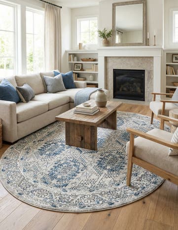 Gray Nyla Oval Rug