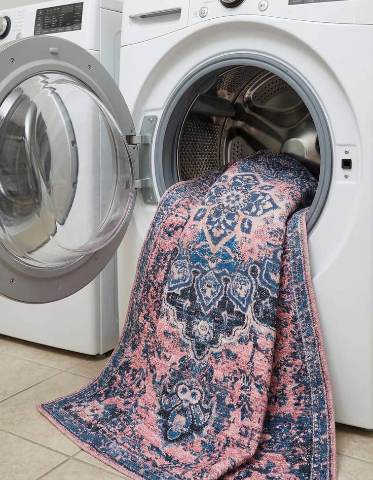 Detail image of  7' 10 x 10'  Washable Francesca Rug