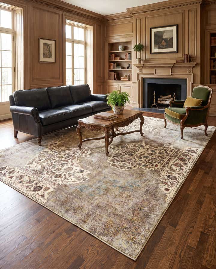 9' 3 x 11' 11 Vintage Royal Wool Rug