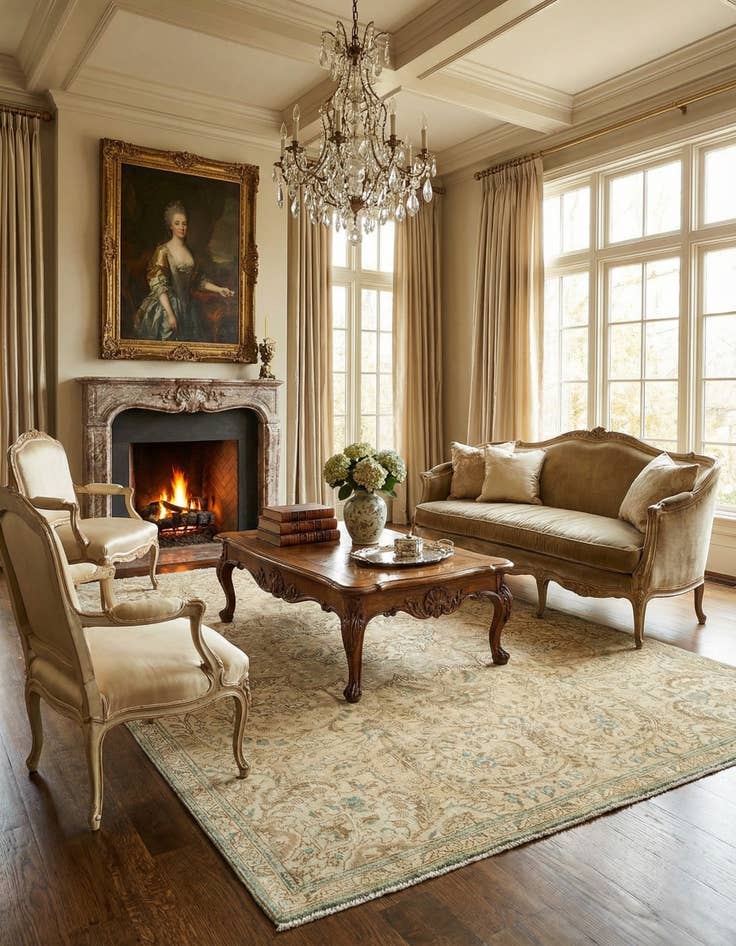 Detail image of 7' 5 x 10' 9 Vintage Royal Rug