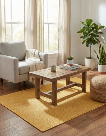 3' x 5' 3 Easy-Clean Solid Indoor / Outdoor Rug