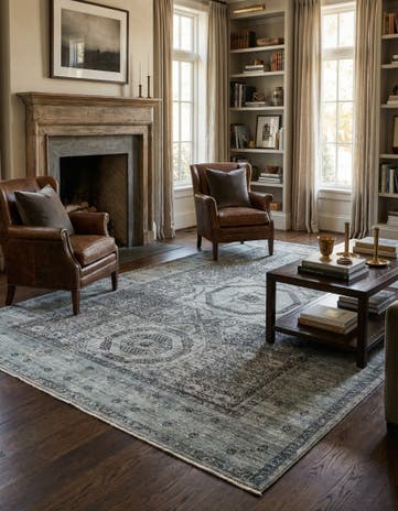 5' 7 x 7' 10 Hand Knotted Amina Rug