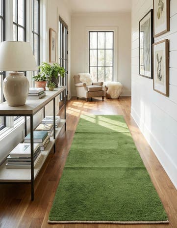 3' 1 x 11' Hand Knotted Moroccan Wool Runner Rug