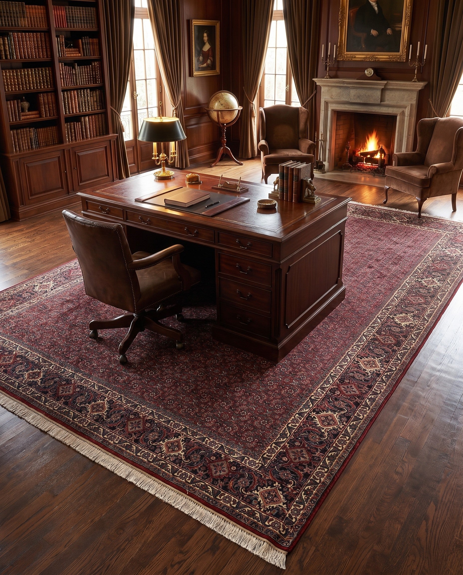 6' 7 x 9' 10 Bidjar Wool Rug