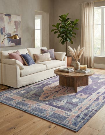 8' 5 x 12' 6 Hand Knotted Moroccan Wool Rug