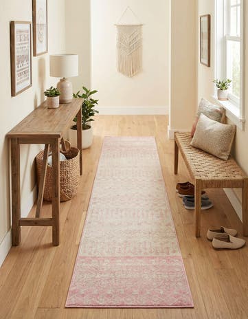 2' 7 x 12' Moroccan Trellis Runner Rug